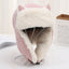 Russian cat Hat - Pink - Cat beanie