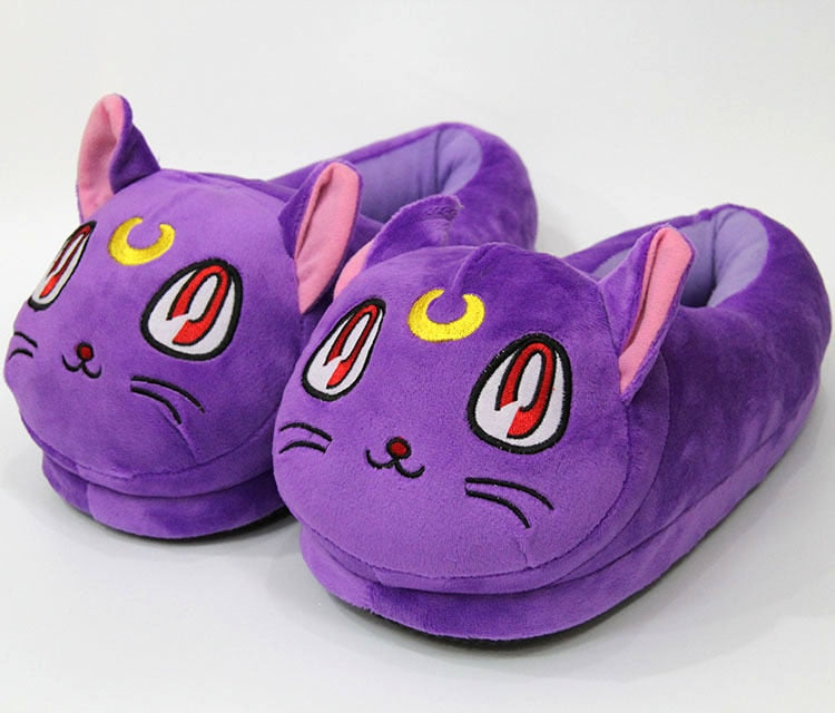 Sailor Moon Slippers - Cat slippers