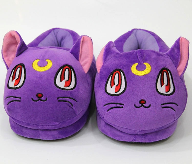 Sailor Moon Slippers - Cat slippers