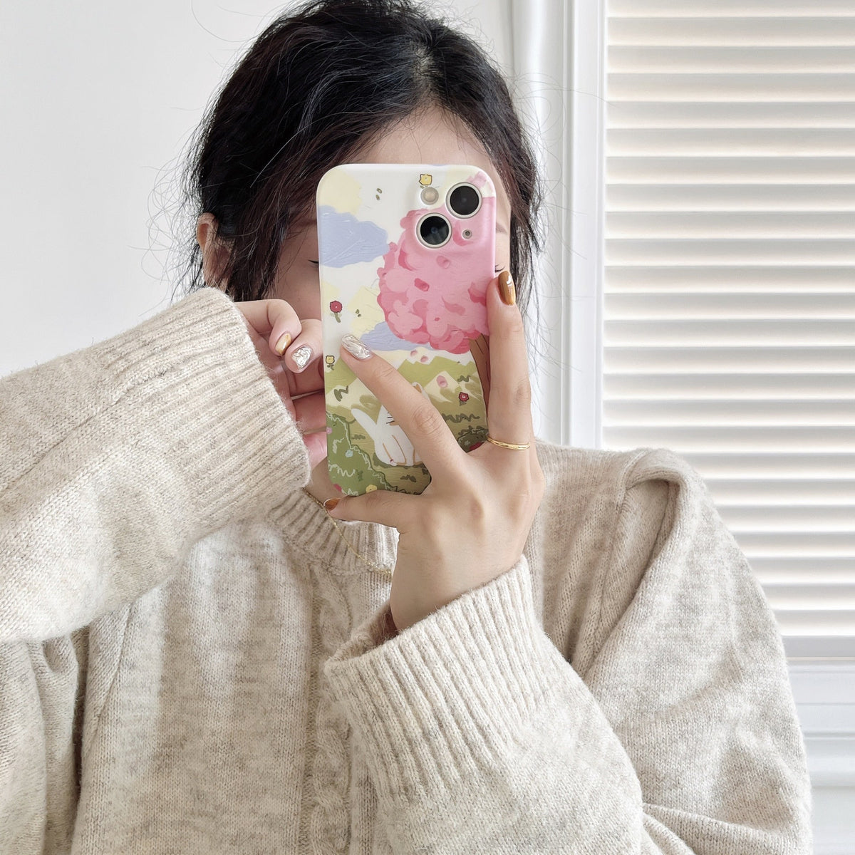 Sakura Cat iPhone Case - Cat Phone Case