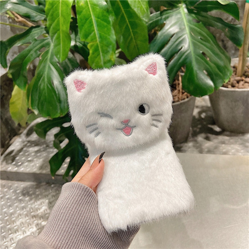 Samsung Cat Ear Phone Case - For A02 5G / White - Cat Phone