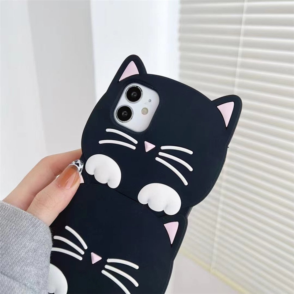 Samsung Cat Shaped Phone Case - Cat Phone Case