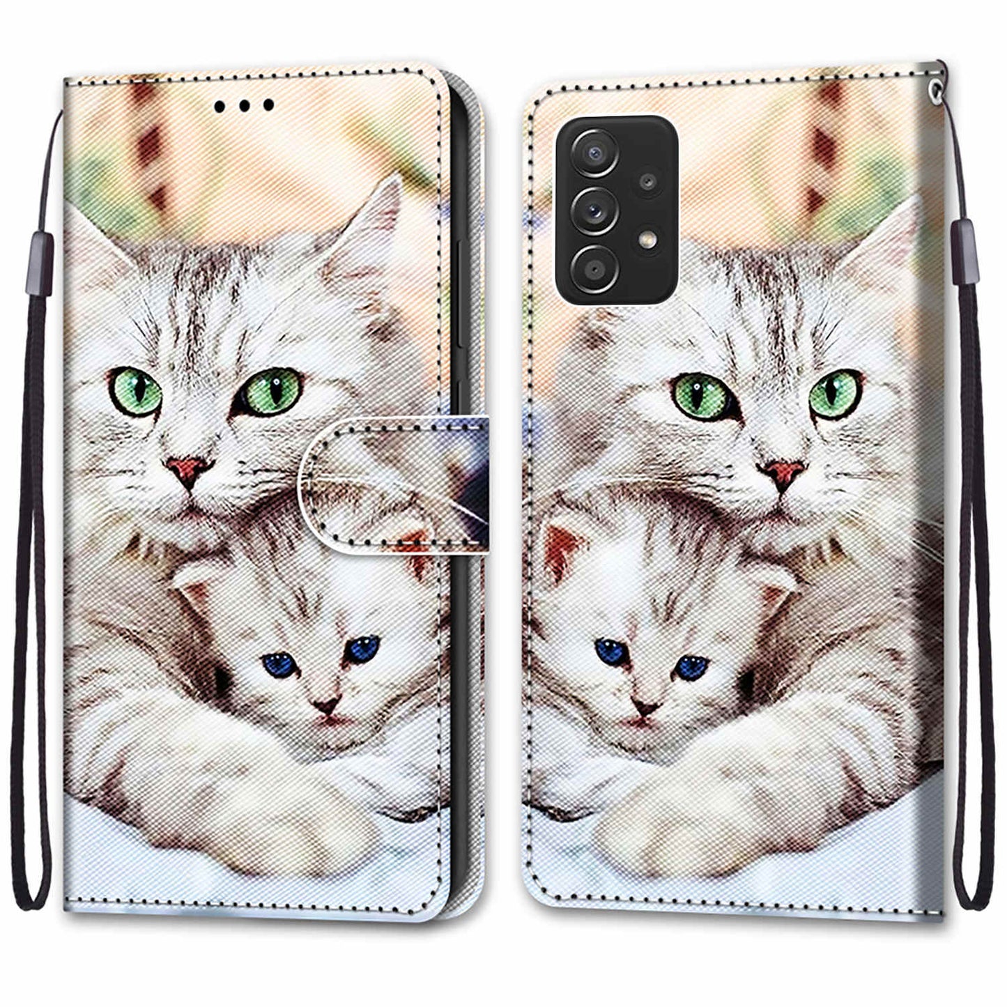 Samsung s22 Cat Flip Phone Case - Cat Phone Case