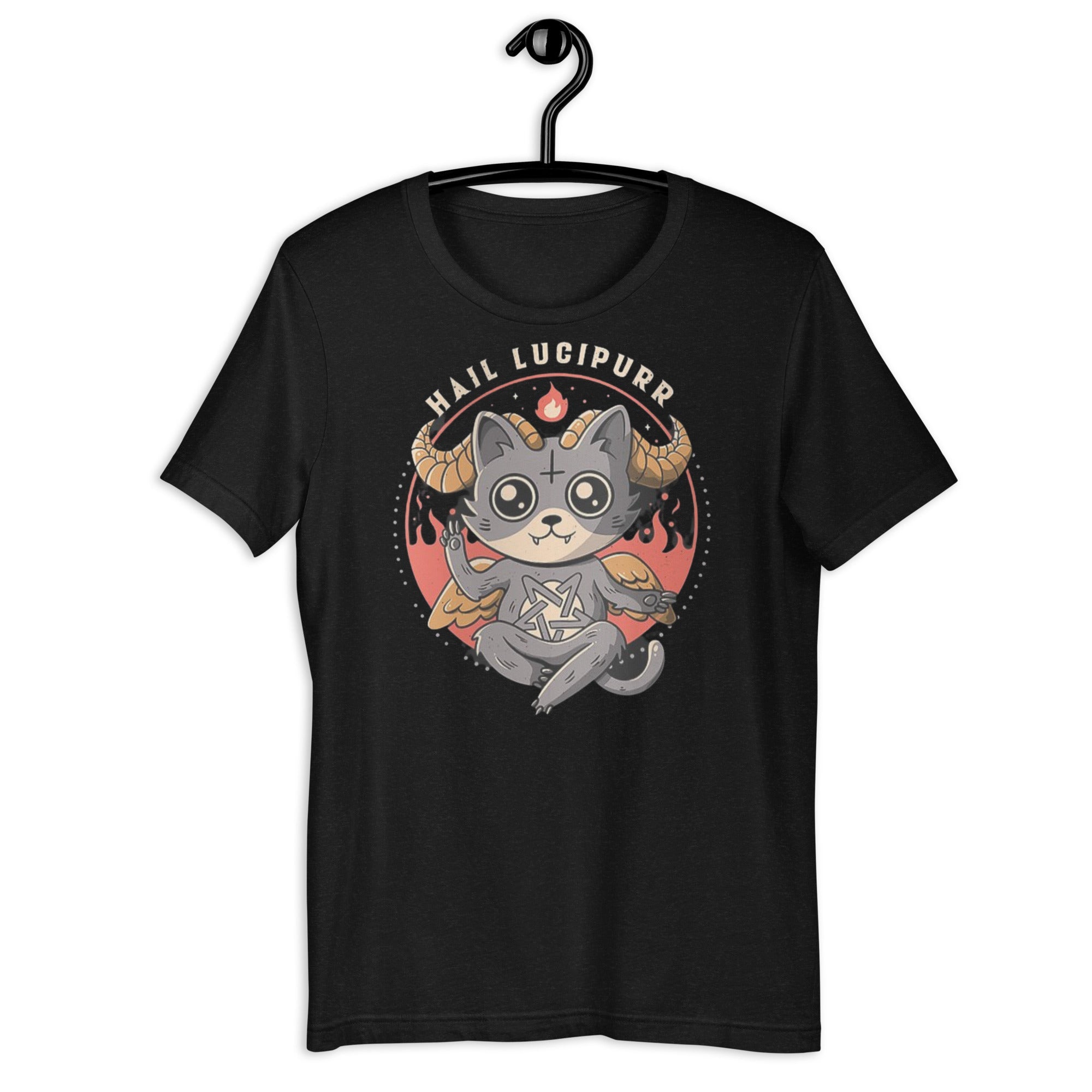 Satanic cat shirt