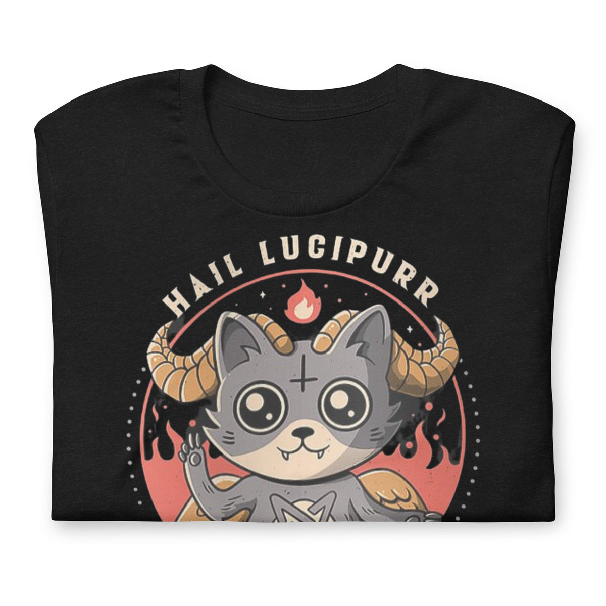 Satanic cat shirt