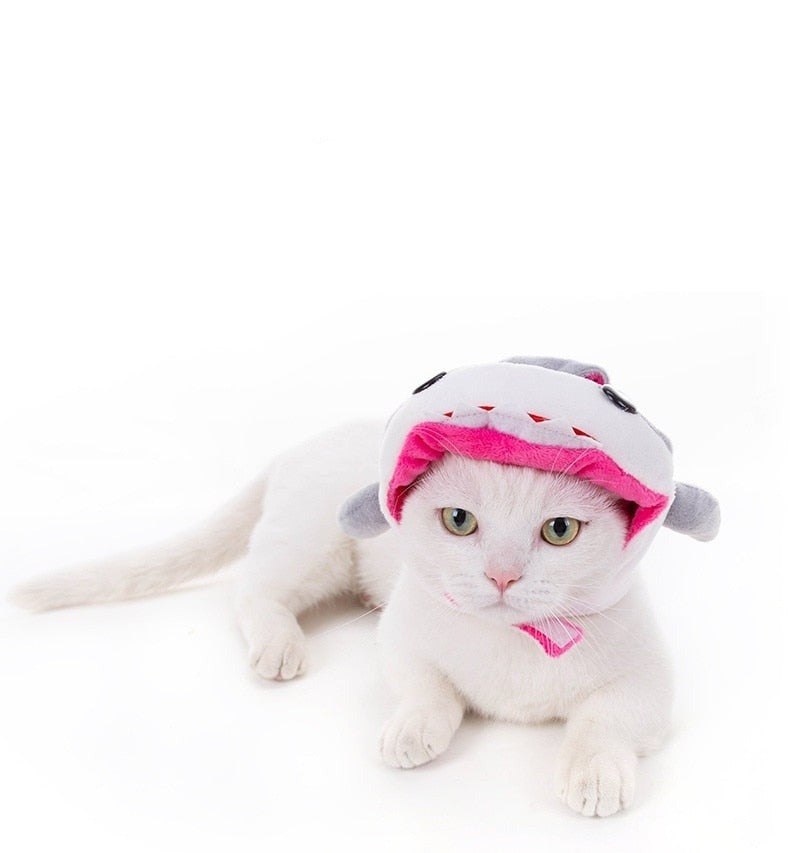 Shark Hat for Cats - Hat for Cats
