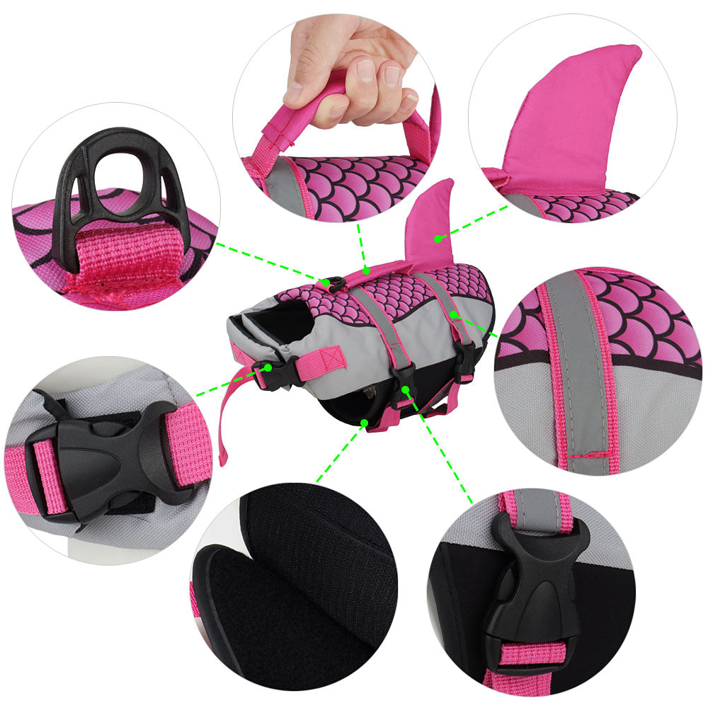 Shark Life Jacket for Cat - Life jackets for Cats