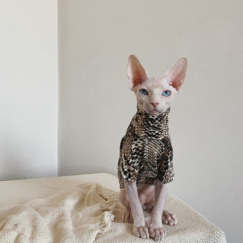 Shirts for Sphynx Cats - Camel / S - Shirts for Cats