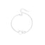 Silver Cat Bracelet - Cat bracelet
