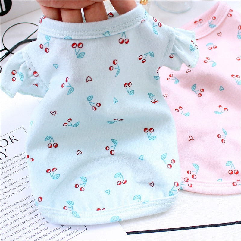 Simple Cat Dress - Blue / S