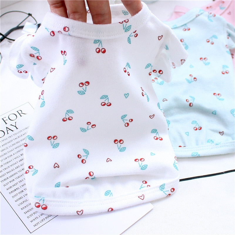 Simple Cat Dress - White / S