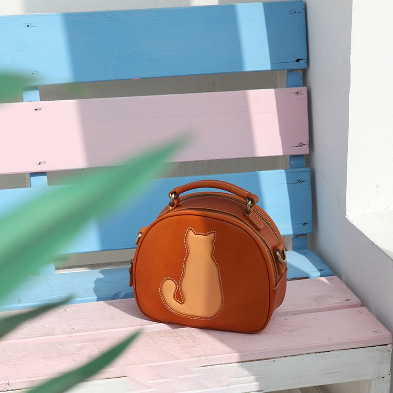 Simple Cat Handbag - Cat Handbag