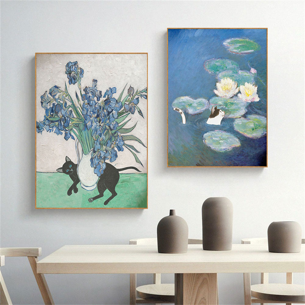 Simple Cat Painting
