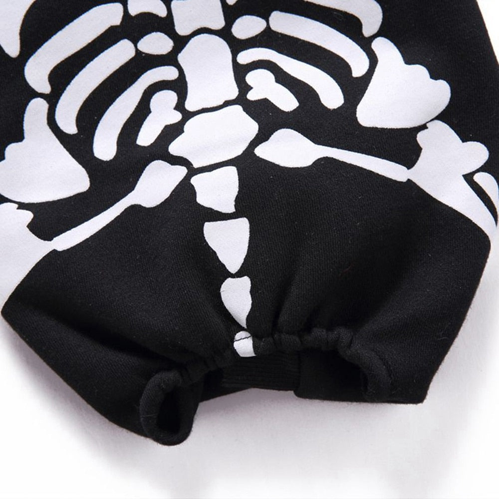 Skeleton Costume for Cat