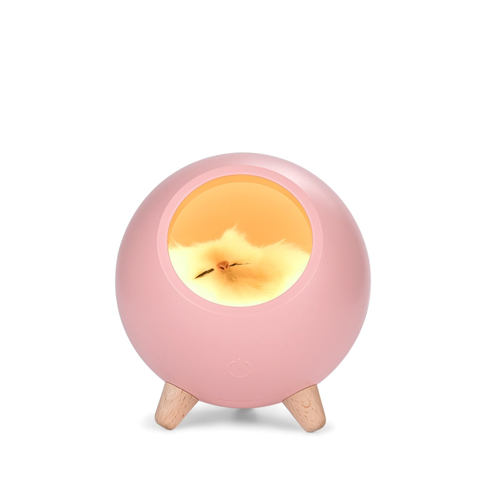 Kitty Cat Night Light - Pink / United States