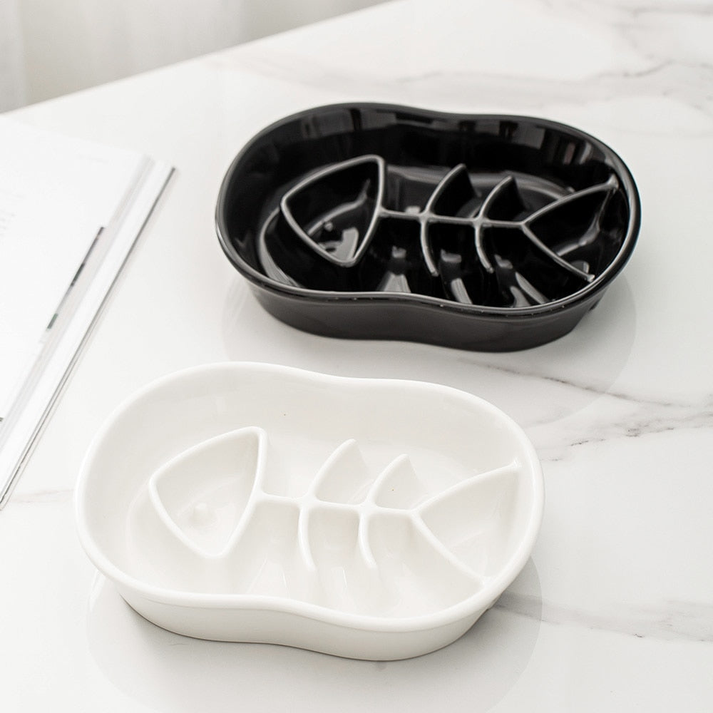 Slow Feeder Cat Bowl - Cat Bowls