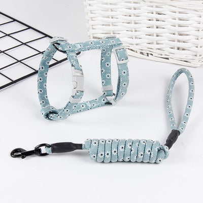 Small Cat Harness - Green / S