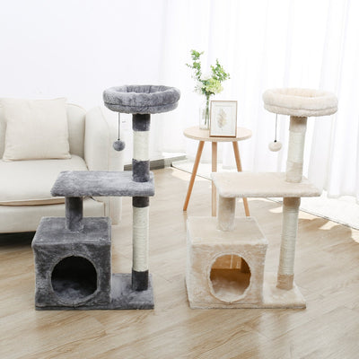 Small Cat Tree - Grey / L / United States