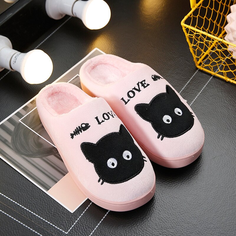 Snoozies cat Slippers - pink / 36-37 / China - Cat slippers