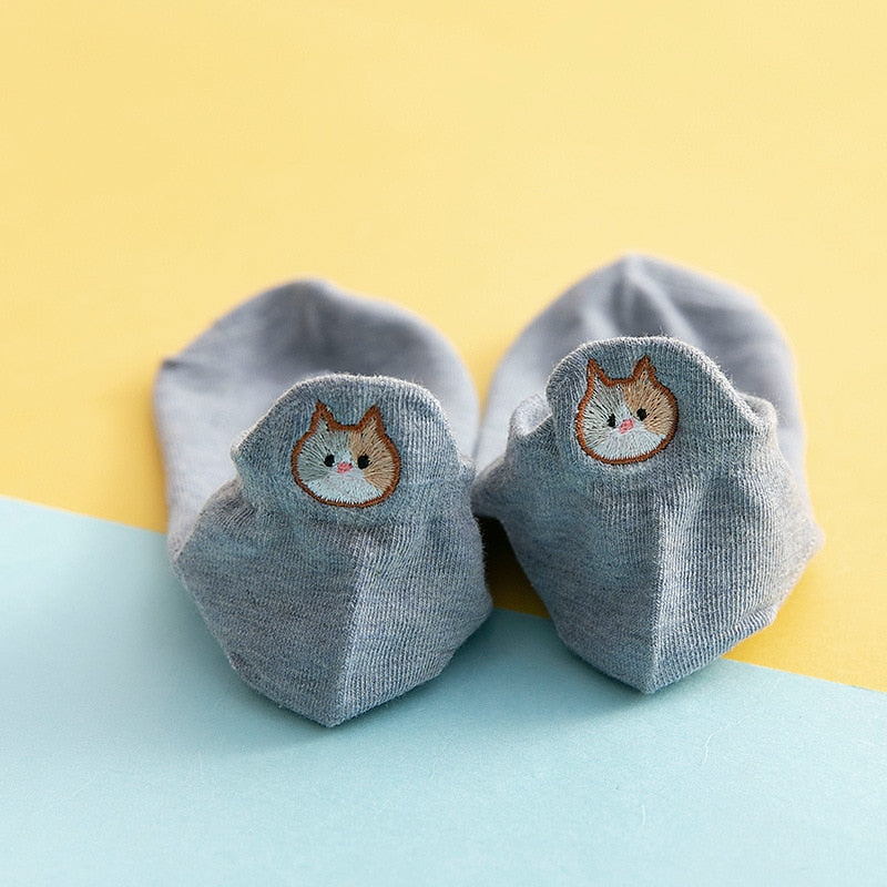 Socks cat - Blue / One Size - Cat Socks