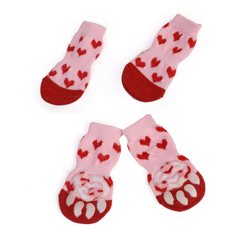 Socks for Cats Paws - Red Pink / S - Socks for Cats