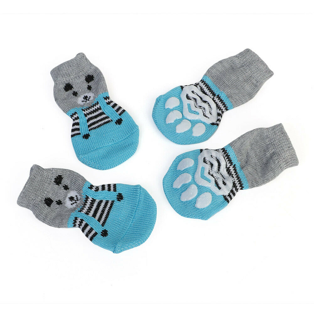 Socks for Cats Paws - Blue Grey / S - Socks for Cats