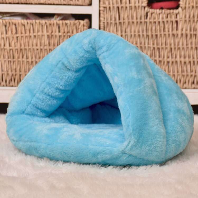 Soft Cat Bed - Blue / 40X40cm