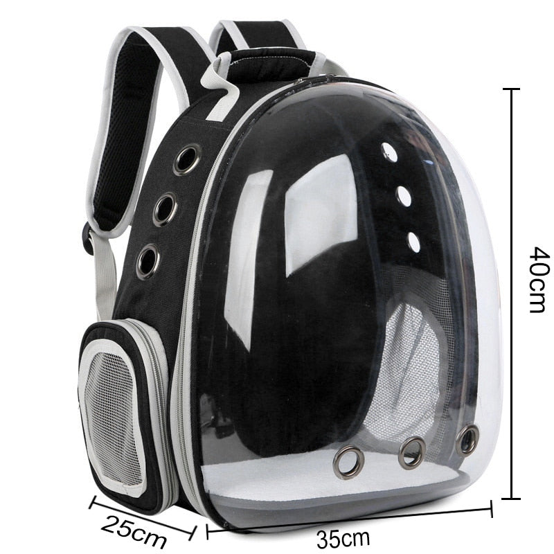 Space pet Backpack - Black - Space pet Backpack