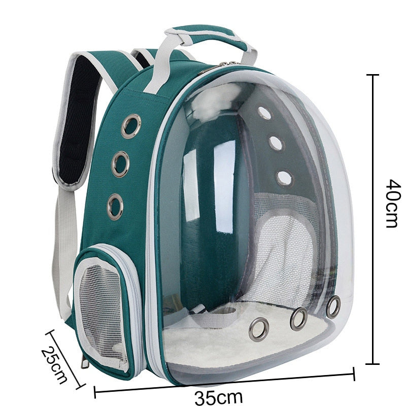 Space pet Backpack - Green - Space pet Backpack