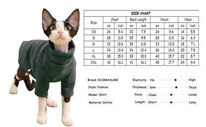 Sphynx Cat Clothes - Clothes for cats