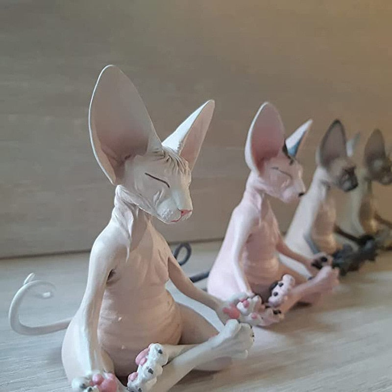 Sphynx Cat Figurines