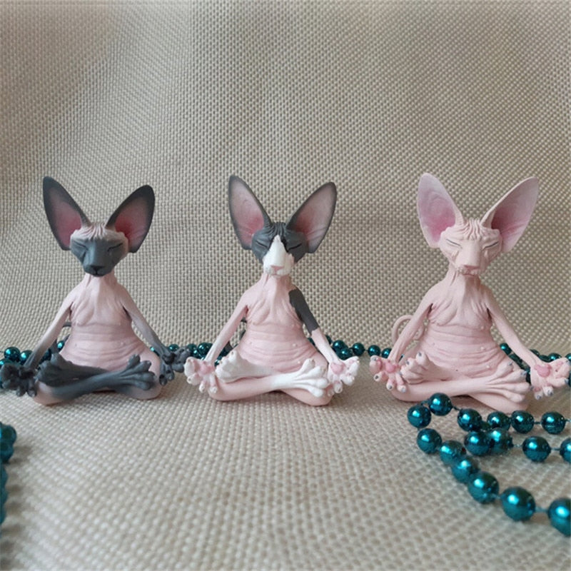 Sphynx Cat Figurines