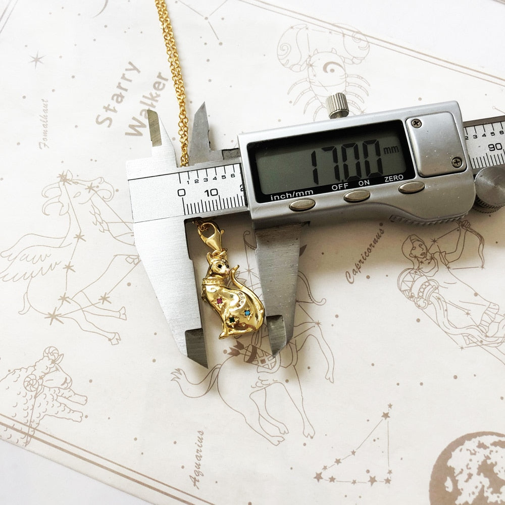 Sphynx Cat Necklace - Cat necklace