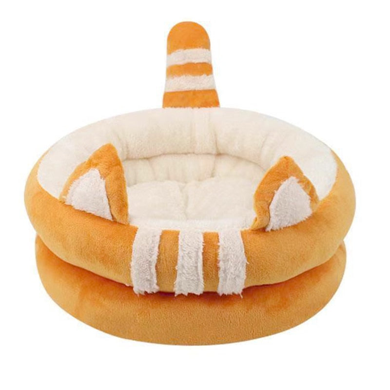 Squishmallow Cat Bed - Orange / 34x34x13cm