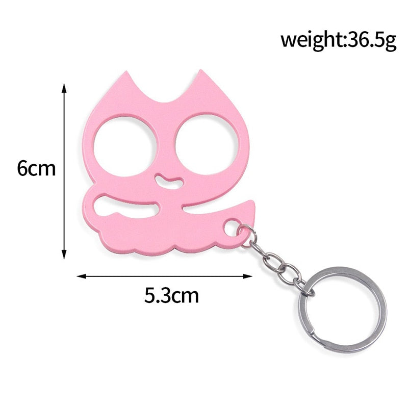 Stabby Cat Keychain - Cat Keychains