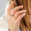 Stainless Steel Cat Paw Ring - cat rings