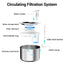 Stainless Steel Cat Water Fountain - Cat water fountain