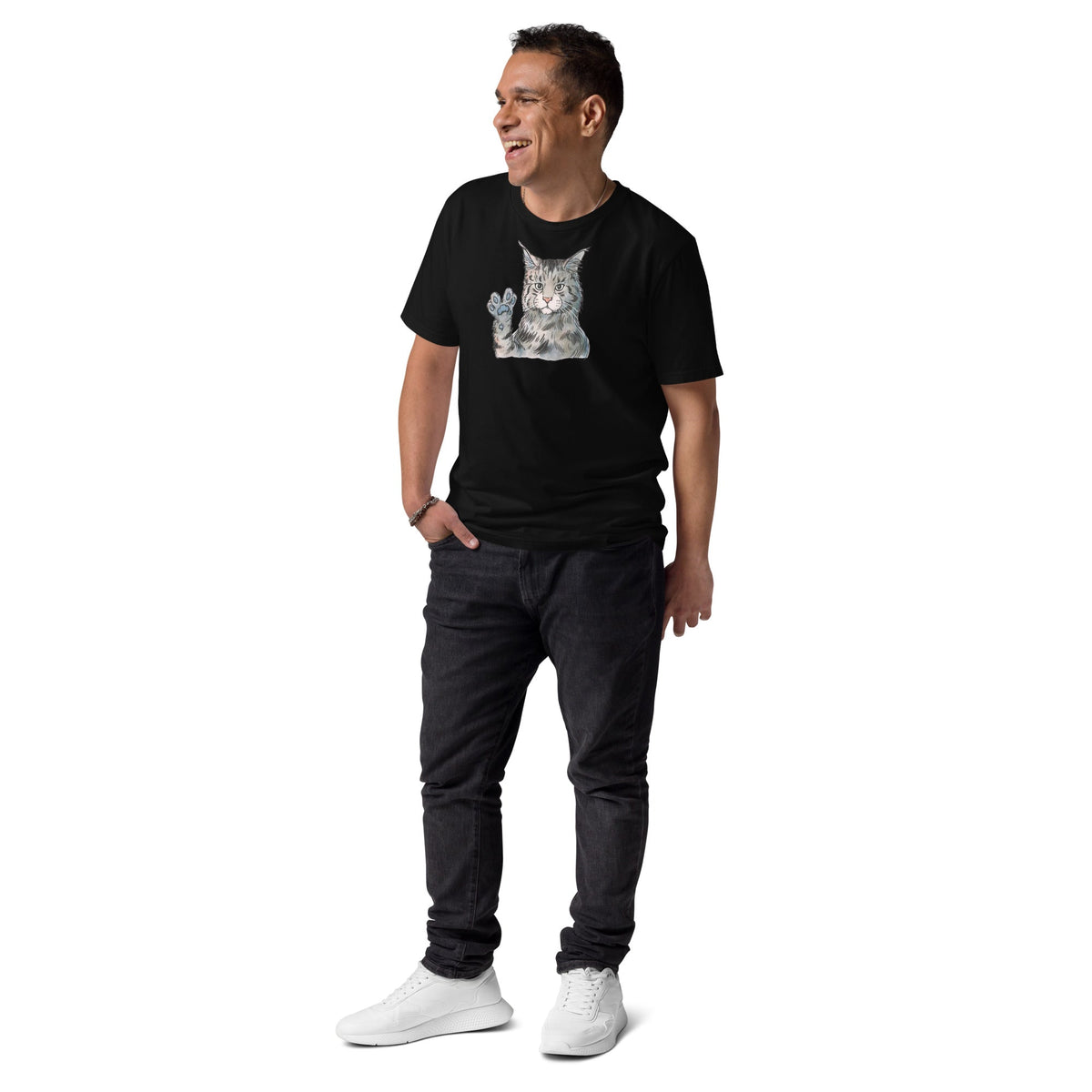 Star Trek Cat shirt - Black / S