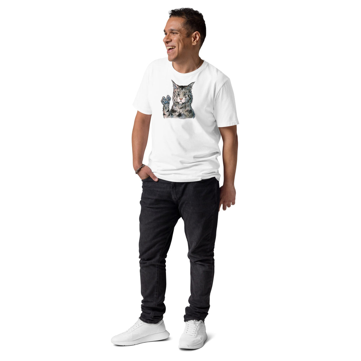 Star Trek Cat shirt - White / S