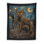 Starry Night Cat Tapestry - Cat Tapestry