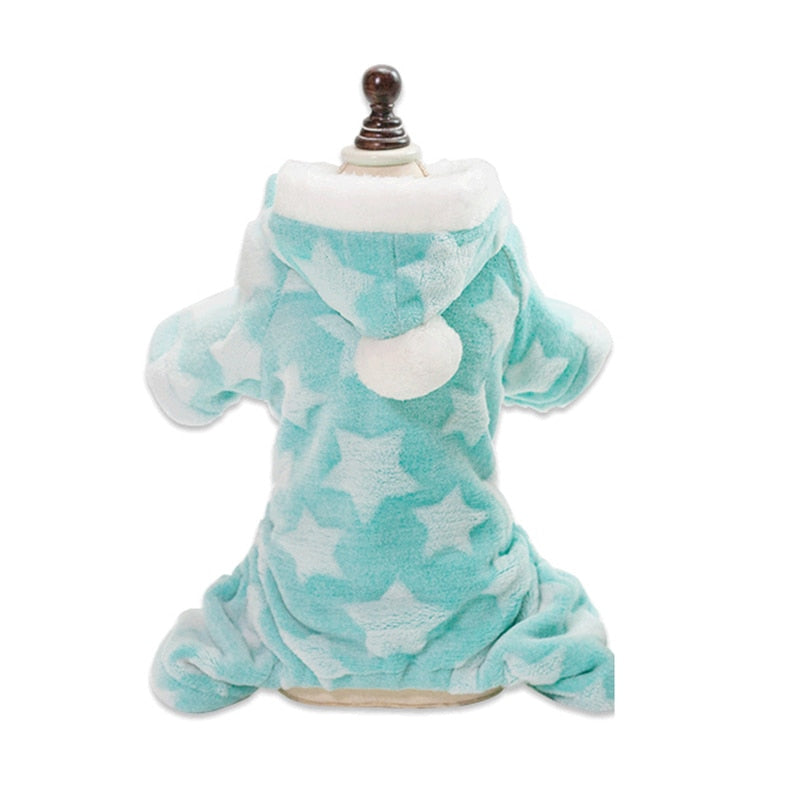 Starry Winter Jacket Clothes for Cats - Clothes for cats