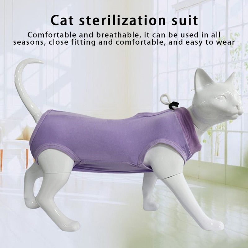 Sterilization Suit Clothes for Cat - Clothes for cats
