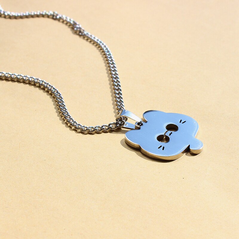 Sterling Silver Cat Necklace - Cat necklace