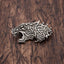 Sterling silver celtic cat brooch - sterling silver celtic