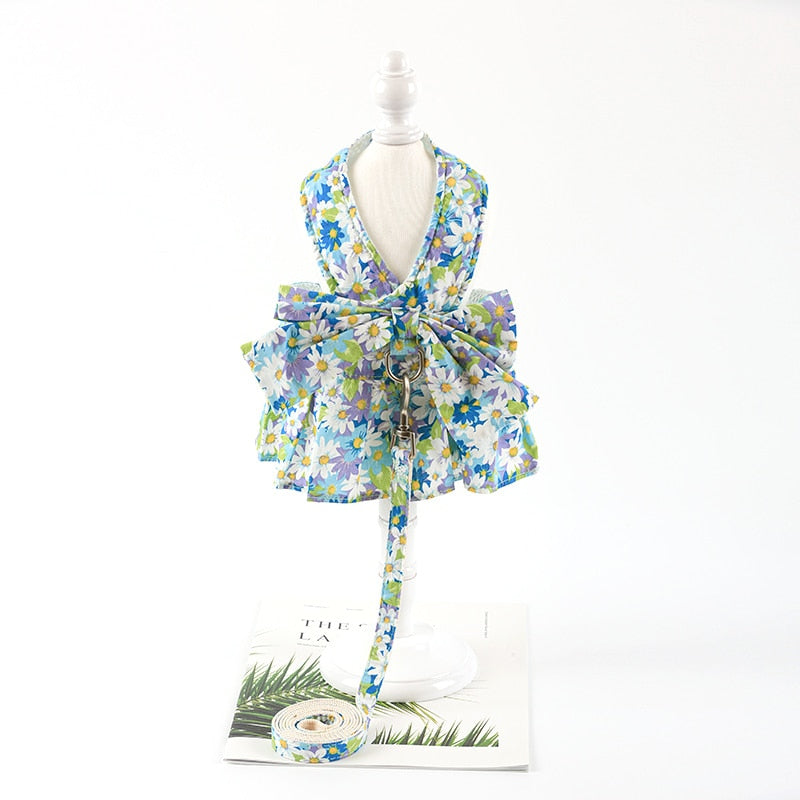 Summer Cat Dress - Violet / XS