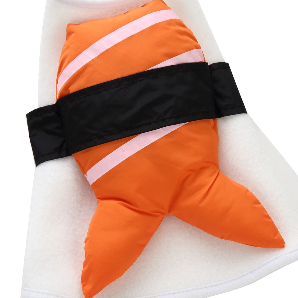 Sushi Costume for Cat