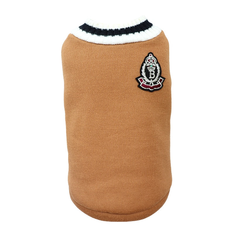 Sweater Clothes for Cat - Khaki / XS - Clothes for cats