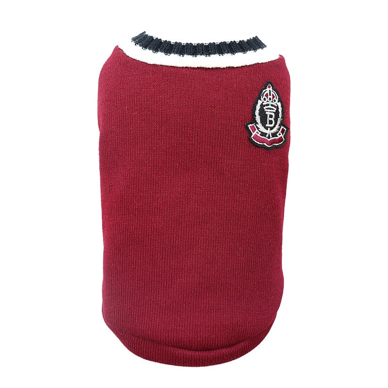Sweater Clothes for Cat - Burgundy / XS - Clothes for cats