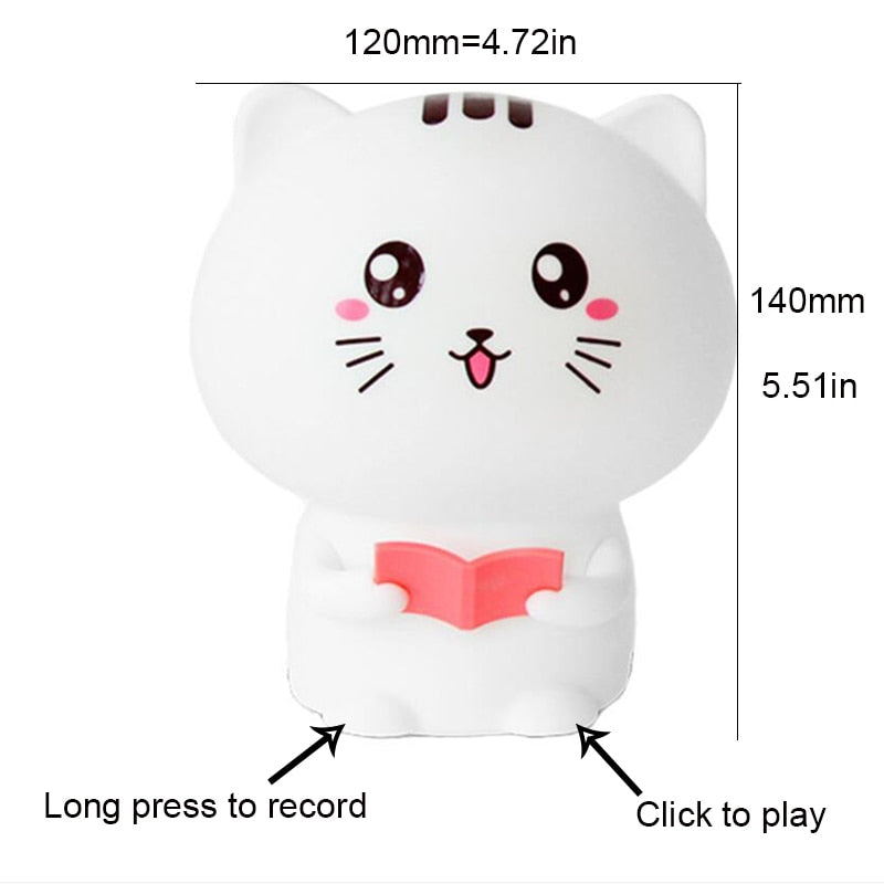 Talking Cat Lamp Light