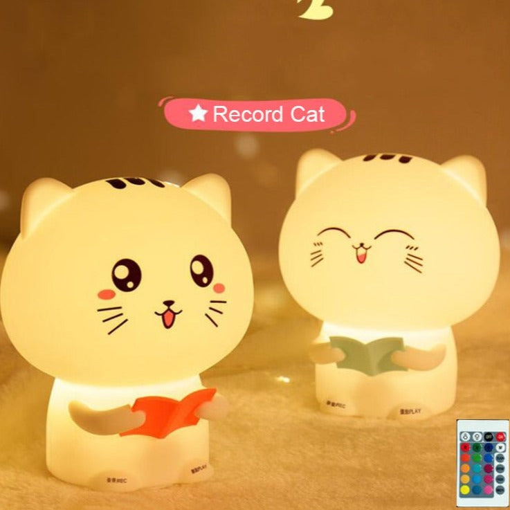 Talking Cat Lamp Light